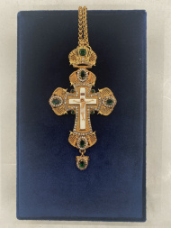 Cruce pectorală 14,5×7,5cm (aur)