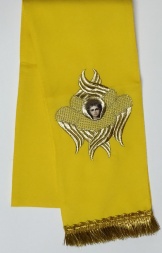 Semn de carte „Heruvim” galben