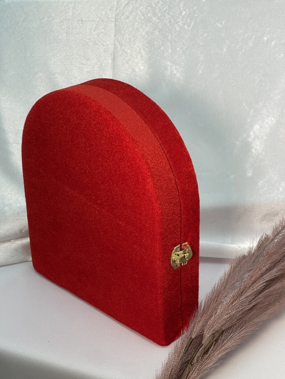 Icoană pliabilă în catifea