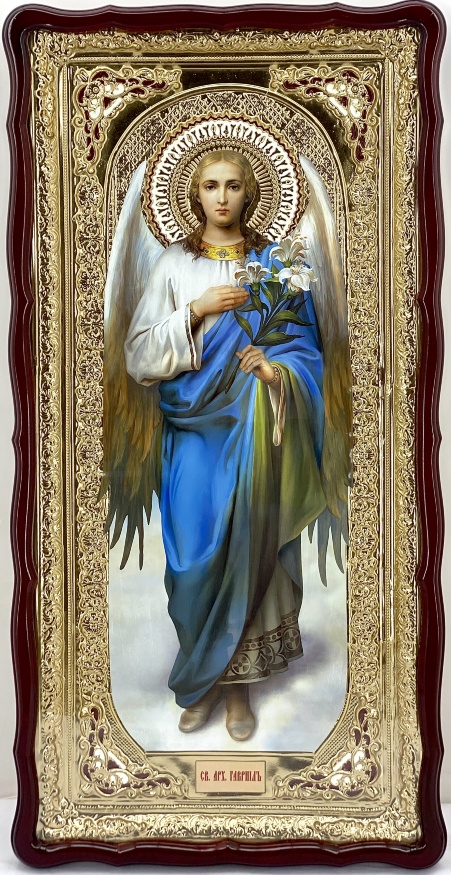 Icoană Sfântului Arhanghel Gavriil 121×61