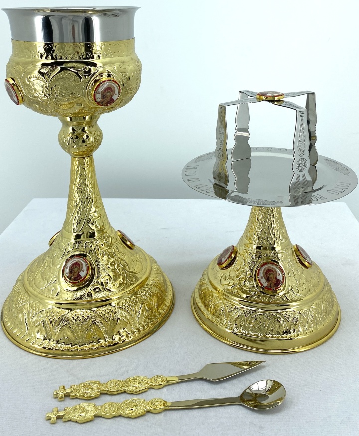 Potir – cupă cu accesorii 1 l 35,5×21 cm