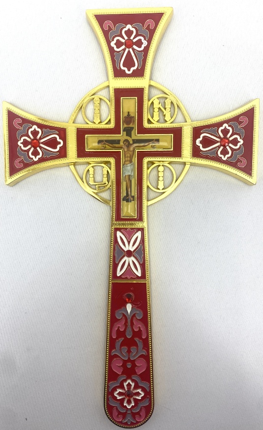 Cruce de altar, China, No. 7 "Maltese" 29x18cm