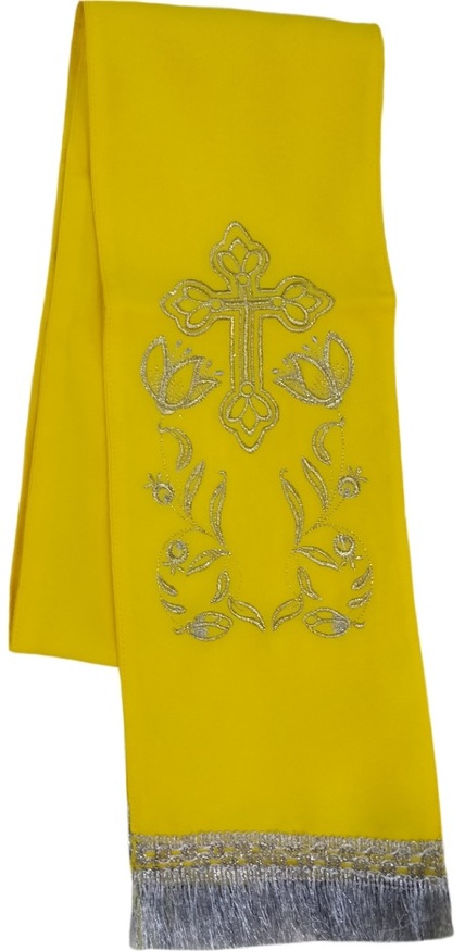 Semn de carte „cruce cu ornament”