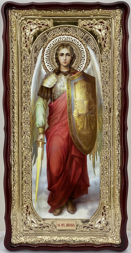 Icoană Sfântului Arhanghel Mihail 121×61