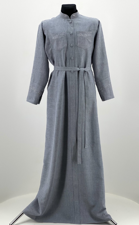 Podriasnic cu broderie, țesătură in-gabardină