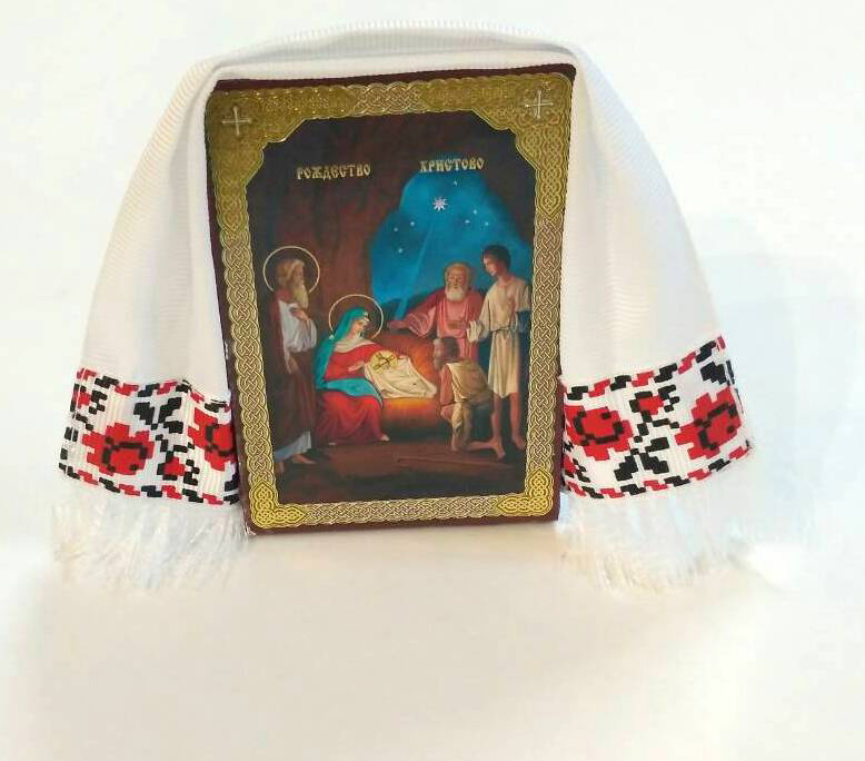 Icoana Nașterea Domnului 8,5x6