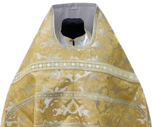 Vesminte preoțești din brocart „Cruce ajurată” cu galon aplicat
