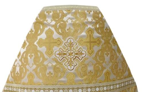 Vesminte preoțești din brocart „Cruce ajurată” cu galon aplicat