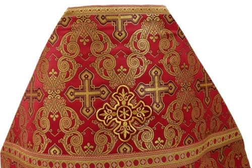 Vesminte preoțești din brocart „Cruce ajurată” cu galon aplicat