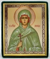 Icoană Sfânta Muceniță Zinaida 15х12