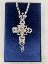 Cruce pectorală 16x8cm, argint