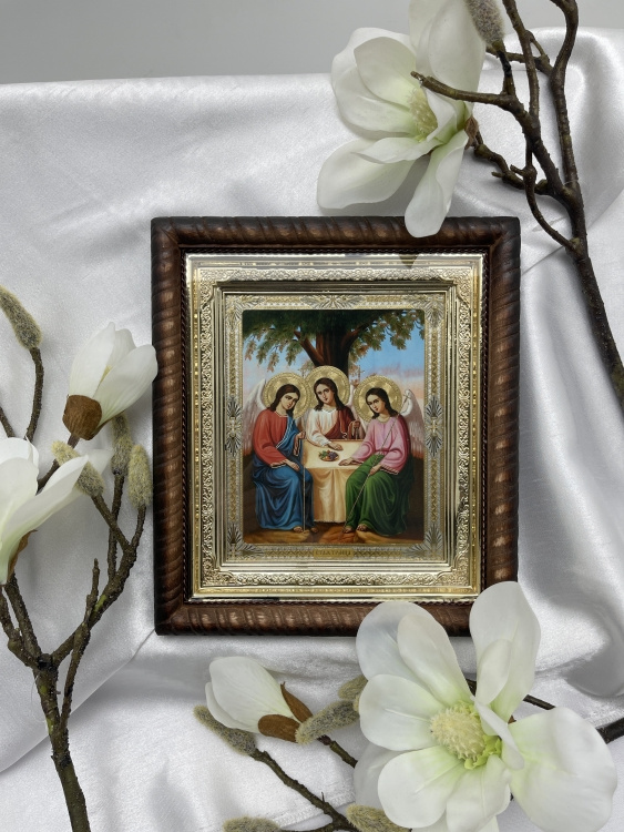 Icoană Sfânta Treime a Vechiului Testament 22,5х25,5cm