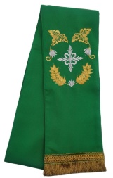 Semn de carte „Spic” verde