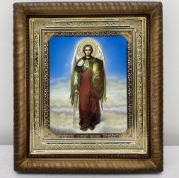 Icoană Sfântului Arhanghel Mihail (în picioare) 22,5х25,5cm