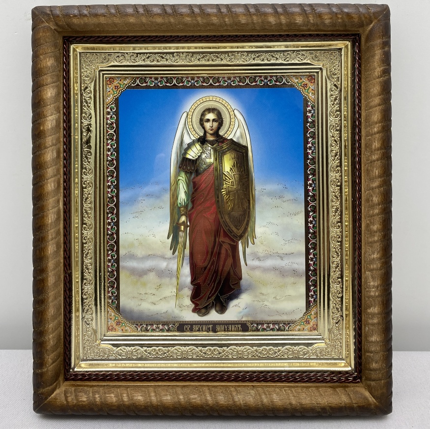 Icoană Sfântului Arhanghel Mihail (în picioare) 22,5х25,5cm