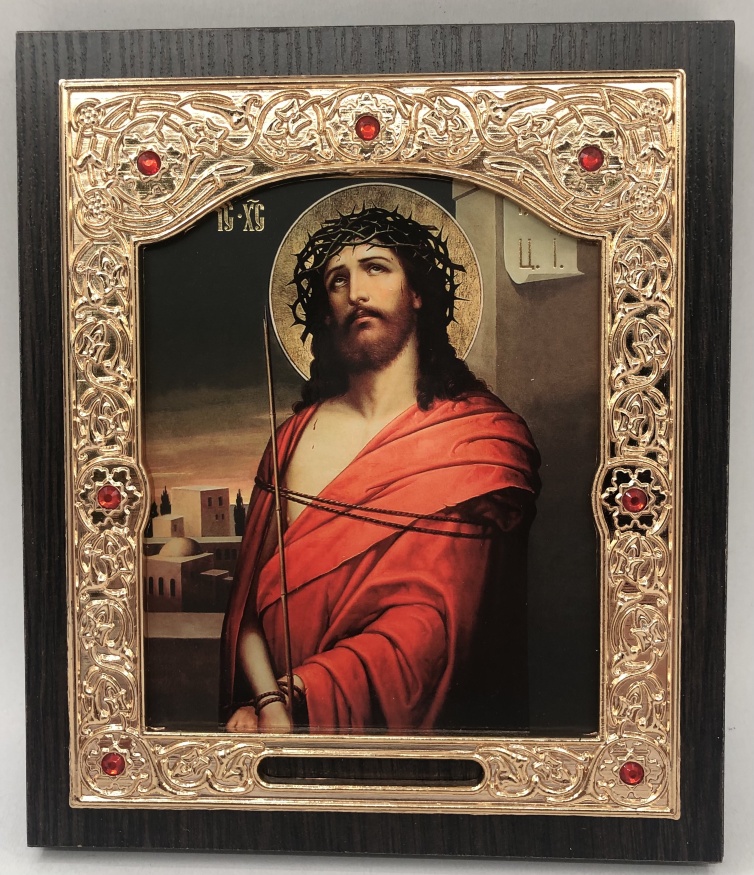 Icoana Mântuitorului în cununa de spini