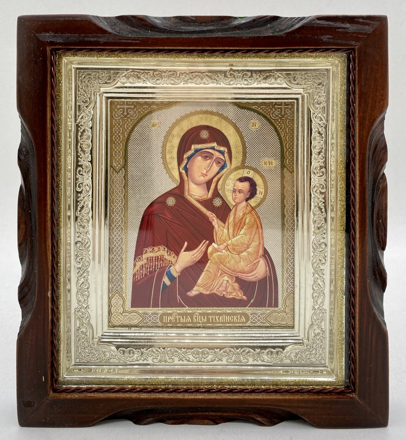 Icoana Maicii Domnului „Tihvinskaia” 19x17