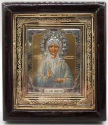 Icoană Sfânta Fericita Matrona 18,5x17
