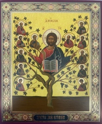 Icoană Hristos Vița Adevărată 15x18cm