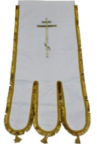 Prapori brodate (pereche) broderie nouă, icoană brodată, cruce fără broderie