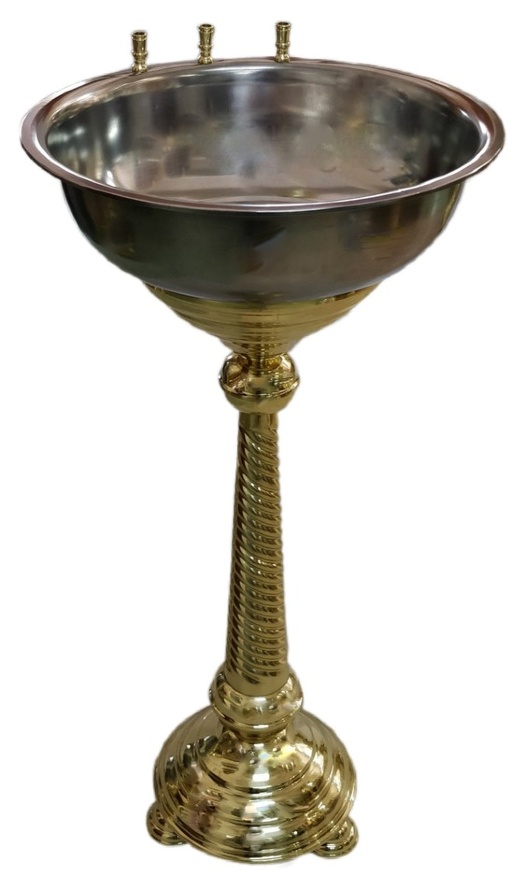 Cristelniță pentru botez (înălțime 92 cm)