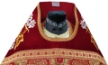 Vesminte preoțești combinate din brocart „Crucea grecească”, cu epitrahil brodat, broderie „Crin”