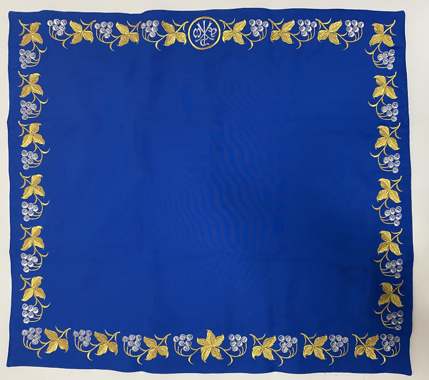 Iliton brodat, broderie „strugure” 70х80cm