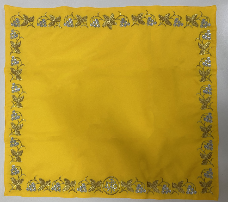 Iliton brodat, broderie „strugure” 70х80cm