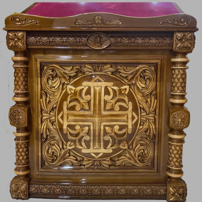 Analog central 100×64 cm, (înălțime 120-93 cm)