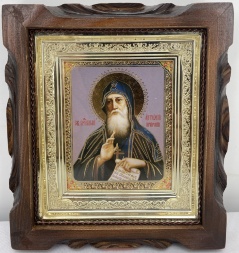 Icoana Sfântului Cuvios Antonie Peșterschi 19x17