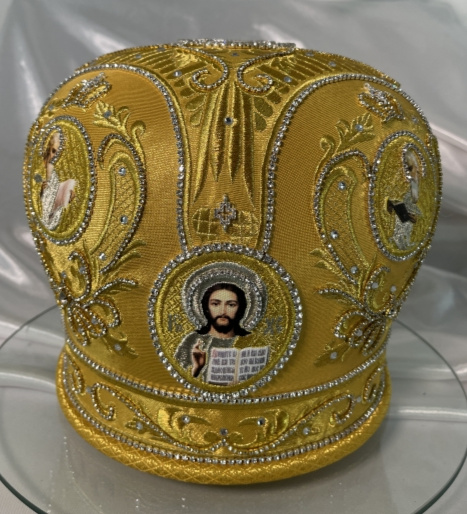 Mitra „Coroană cu Evangheliști”