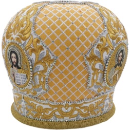 Mitră „Rețea” galbenă