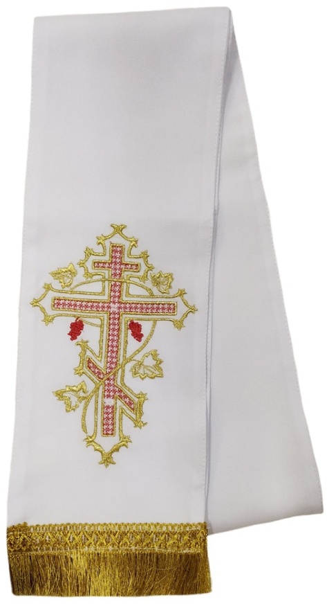 Semn de carte „cruce” albă Х32174