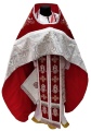 Vesminte preoțești combinate din brocart „Crucea de Kiev”, cu epitrahil brodat, model „Broderie nouă”