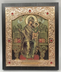 Icoana Maicii Domnului „Ocrotitoarea Casei” 15x18