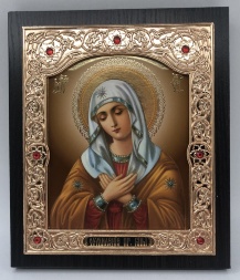 Icoana Înduioșarea Preasfintei Născătoare de Dumnezeu 15x18