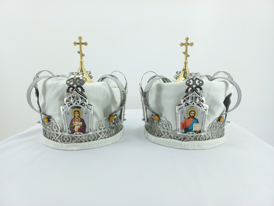 Cununi (pereche) Ø20cm înălțime 25cm