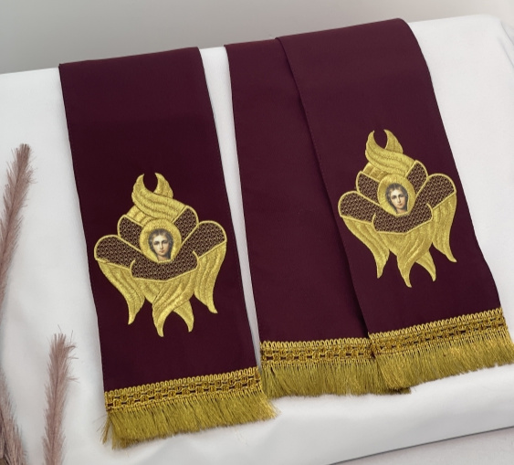 Semn de carte „Heruvim” bordo