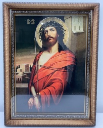 Icoană Mântuitorului în cununa de spini 42×32cm