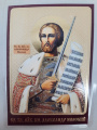 Icoană laminată Sfântul binecredincios cneaz Alexandru Nevski