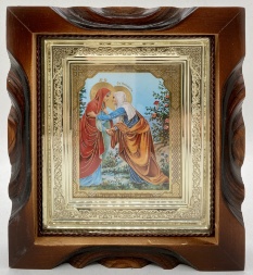 Icoana Întâlnirea Maicii Domnului cu Dreapta Elisabeta 19x17