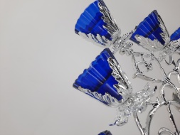 Candelabru cu șapte brațe pentru altar No. 9 - 2, 67×55 cm (email, aluminiu)