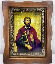 Icoană Sfântul Ioan cel Nou 19x17