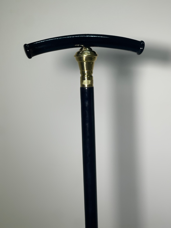 Toiag egumenic, cupă (placat cu aur) 143см