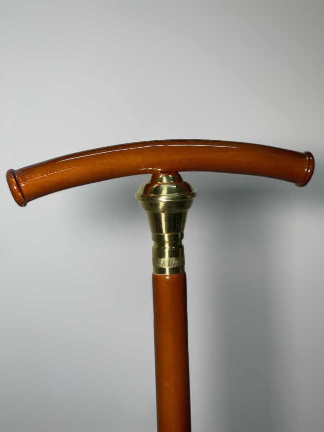 Toiag egumenic, cupă (placat cu aur) 143см