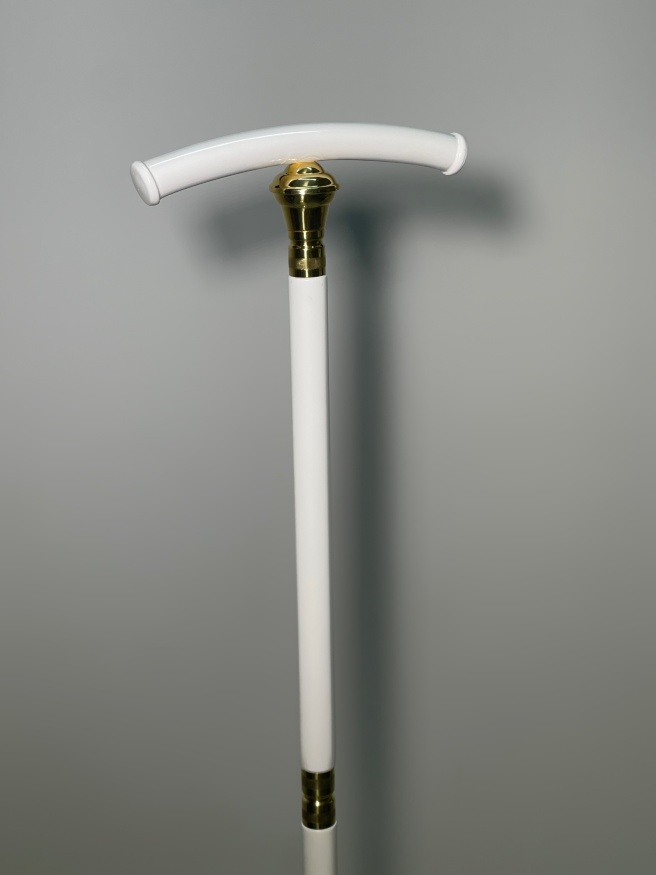 Toiag egumenic, cupă (placat cu aur) 143см