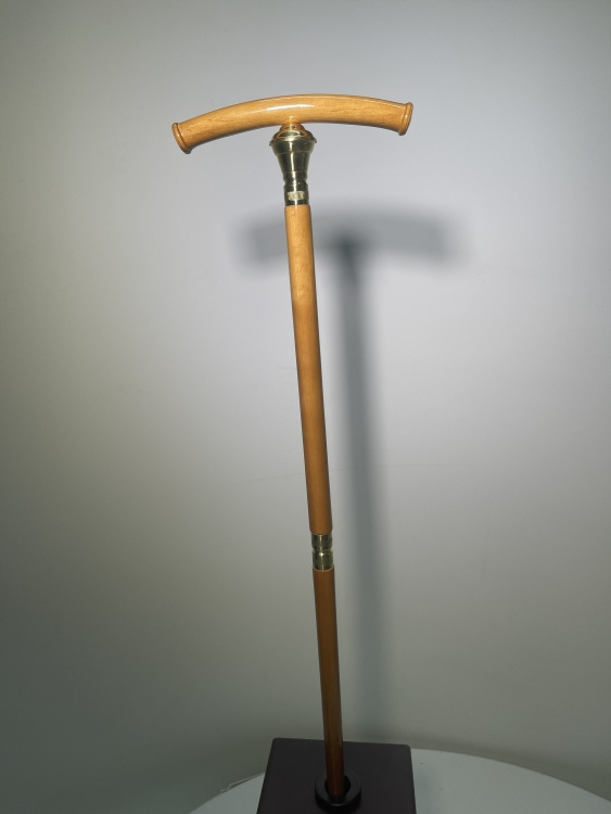 Toiag egumenic, cupă (placat cu aur) 143см