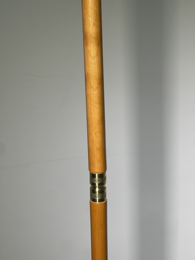 Toiag egumenic, cupă (placat cu aur) 143см