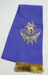 Semn de carte „Heruvim” violet