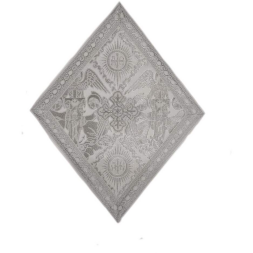 Șervet roșu sub cruce „Cruce” Rombo